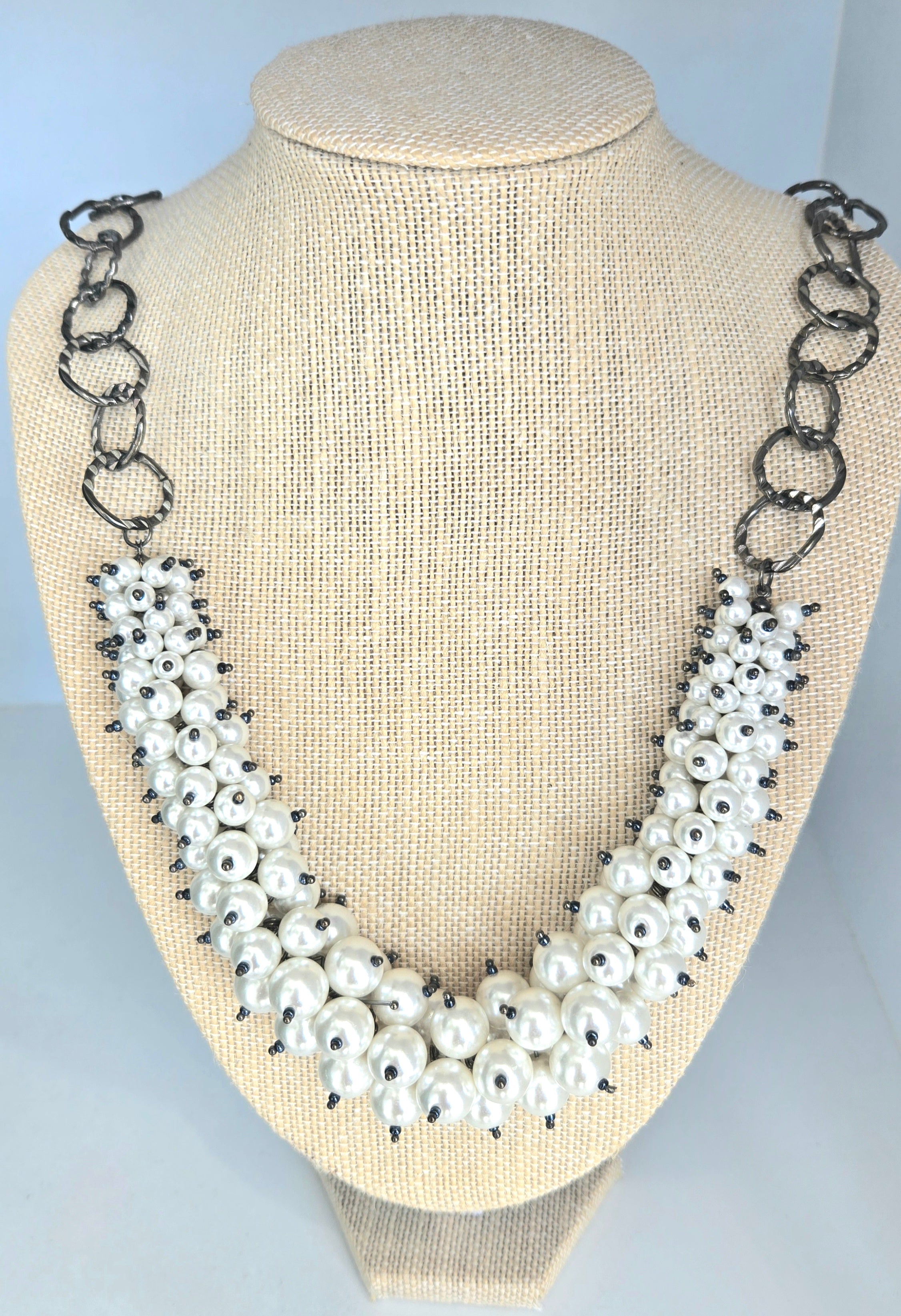 Pearls & Thorns Statement Necklace