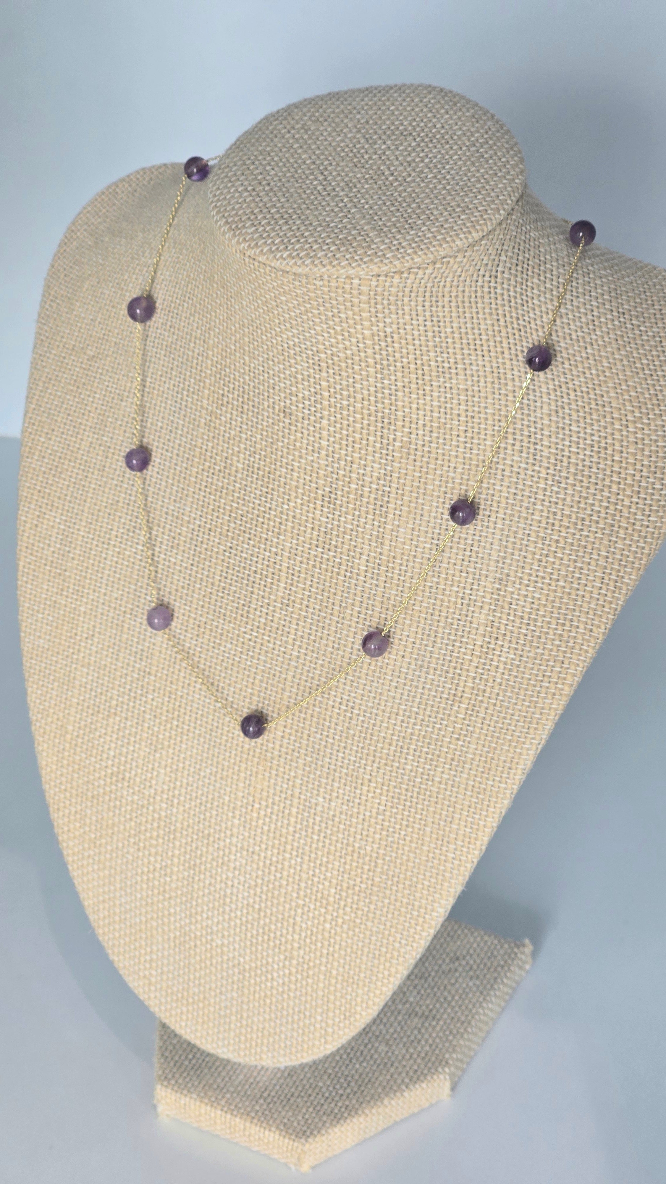 Bubble Purple Necklace
