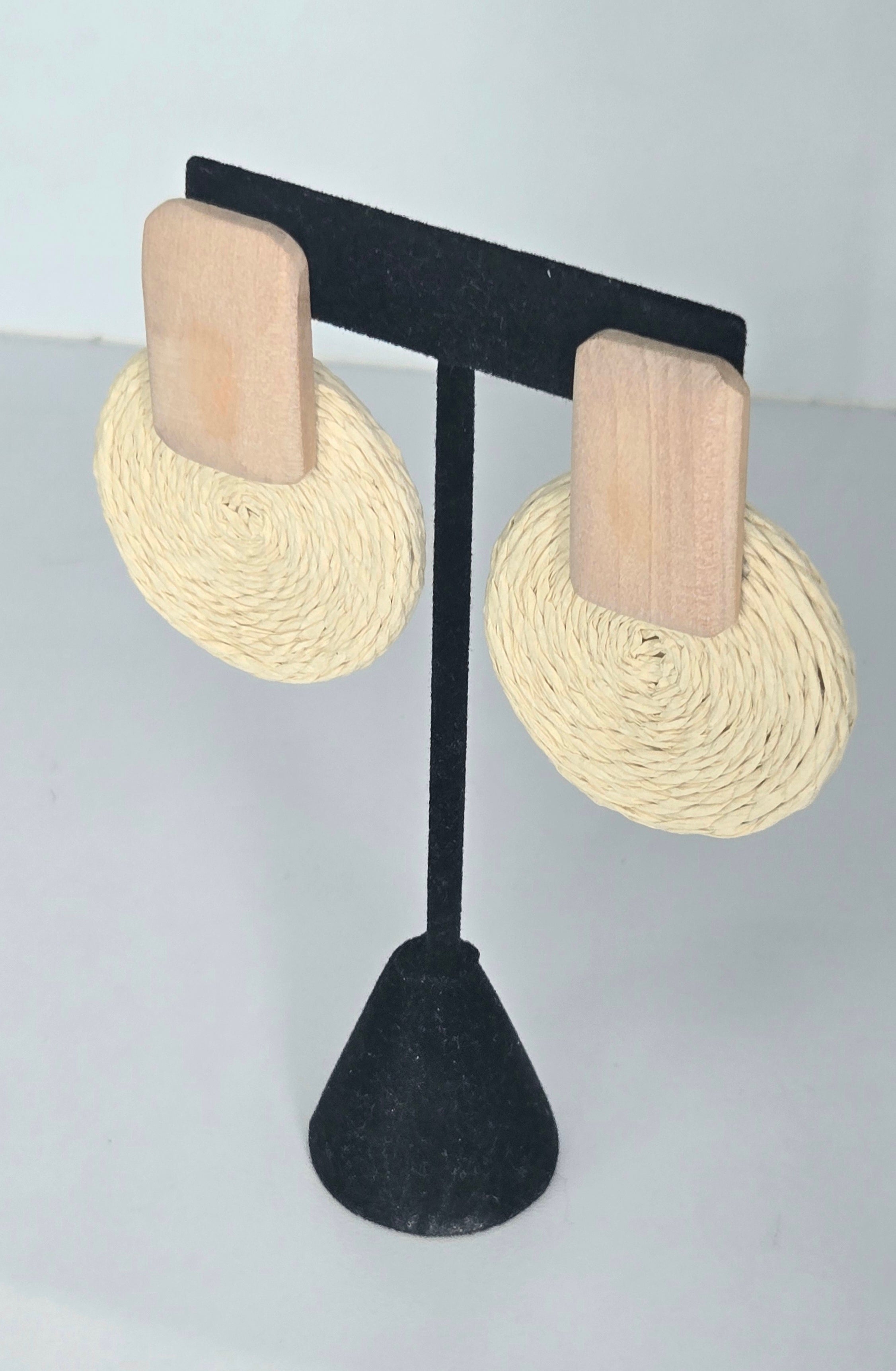 Nude Wood Earrings