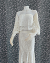 White Eyelet Set