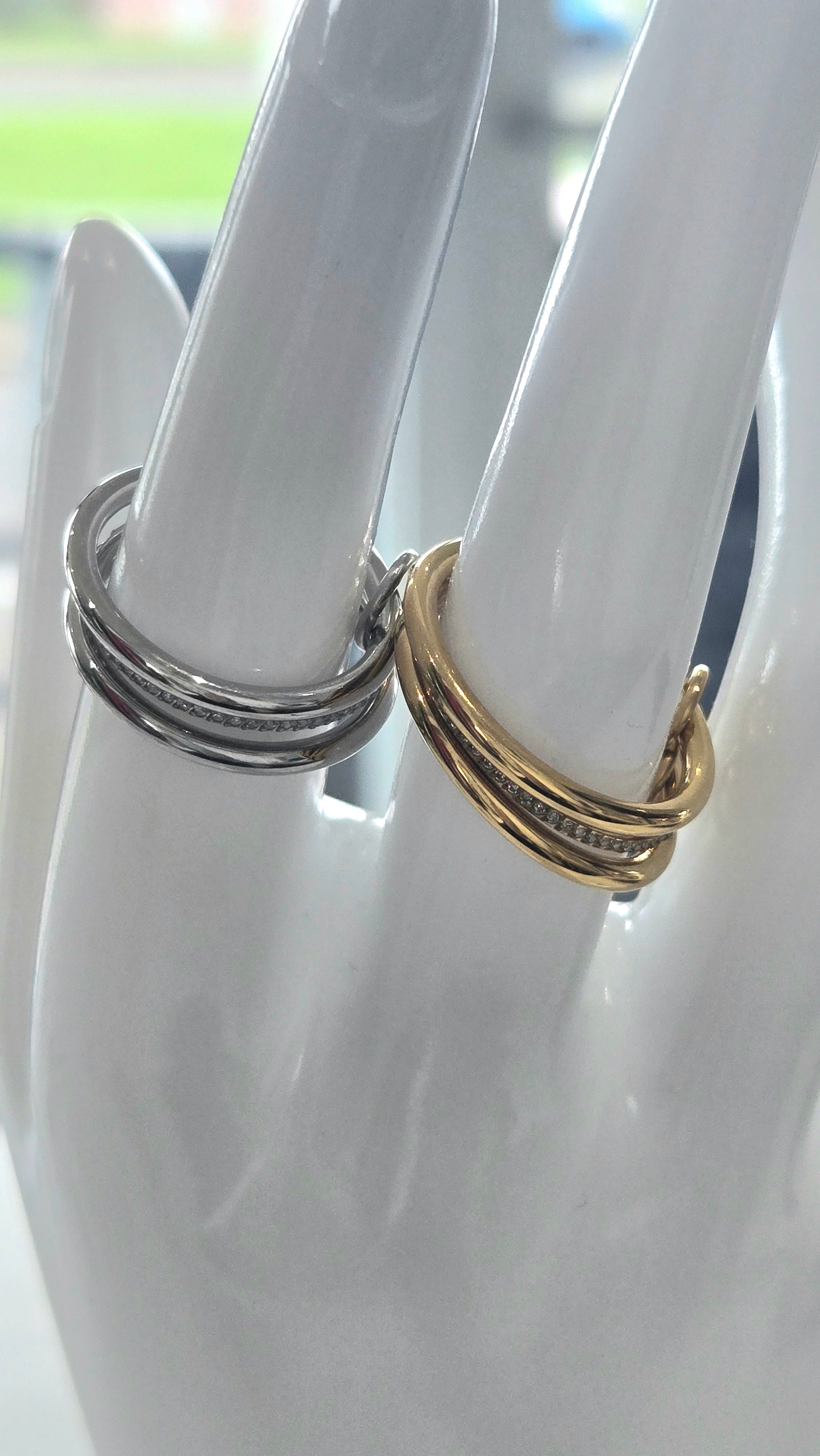 Spinelli 3 Rings Set (One Tone)