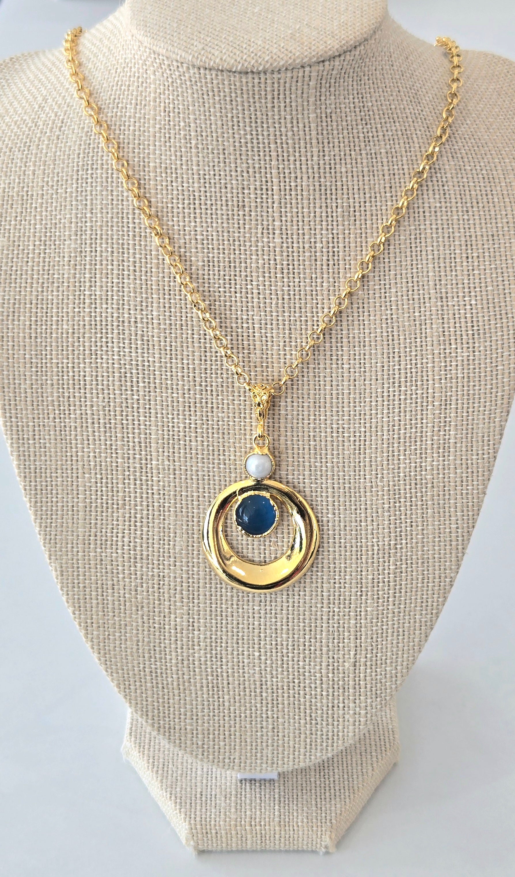 Blue Aura Necklace