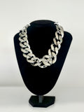 Silver Chunky Set (Necklace & Bracelet)