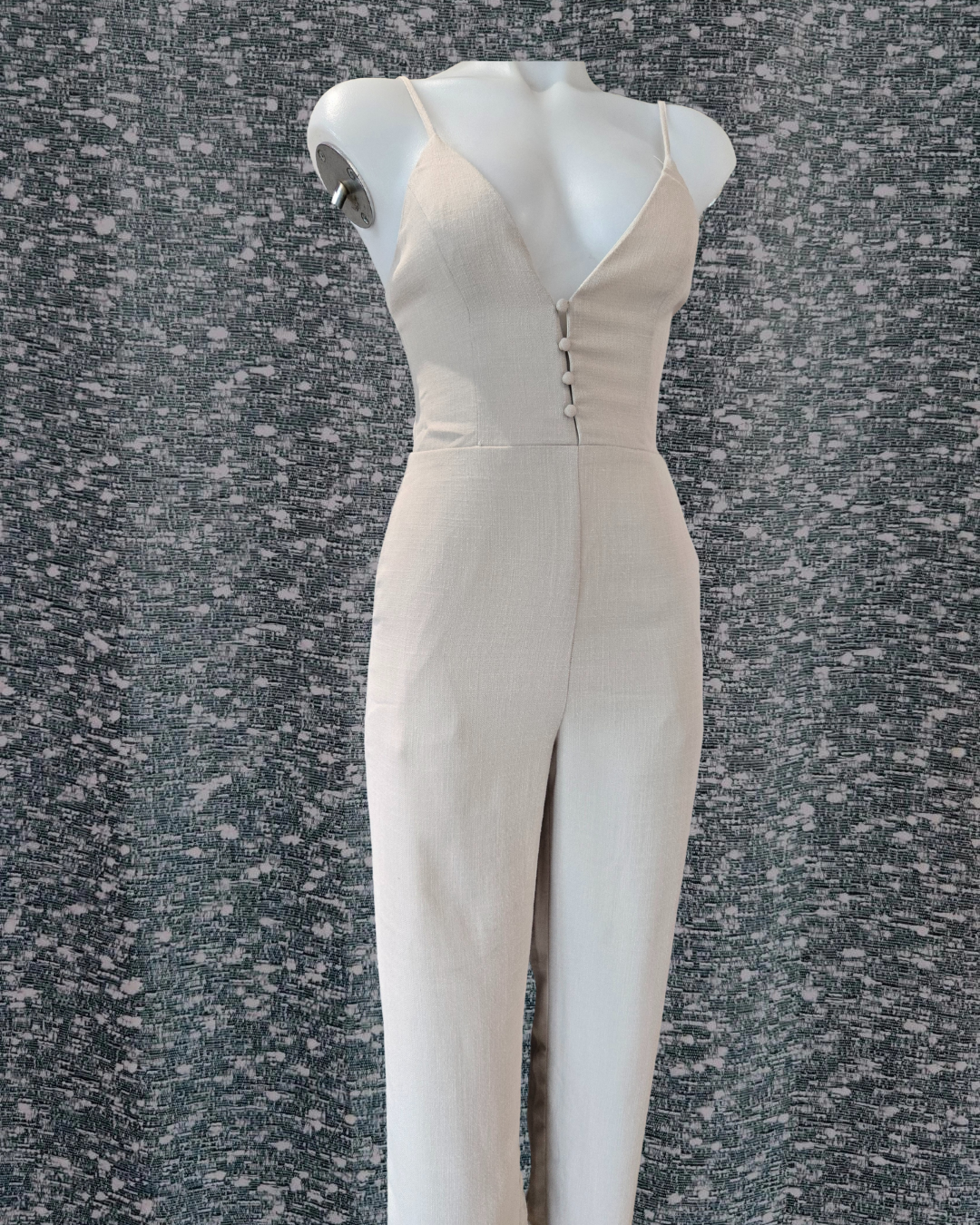 Beige Blush Jumpsuit