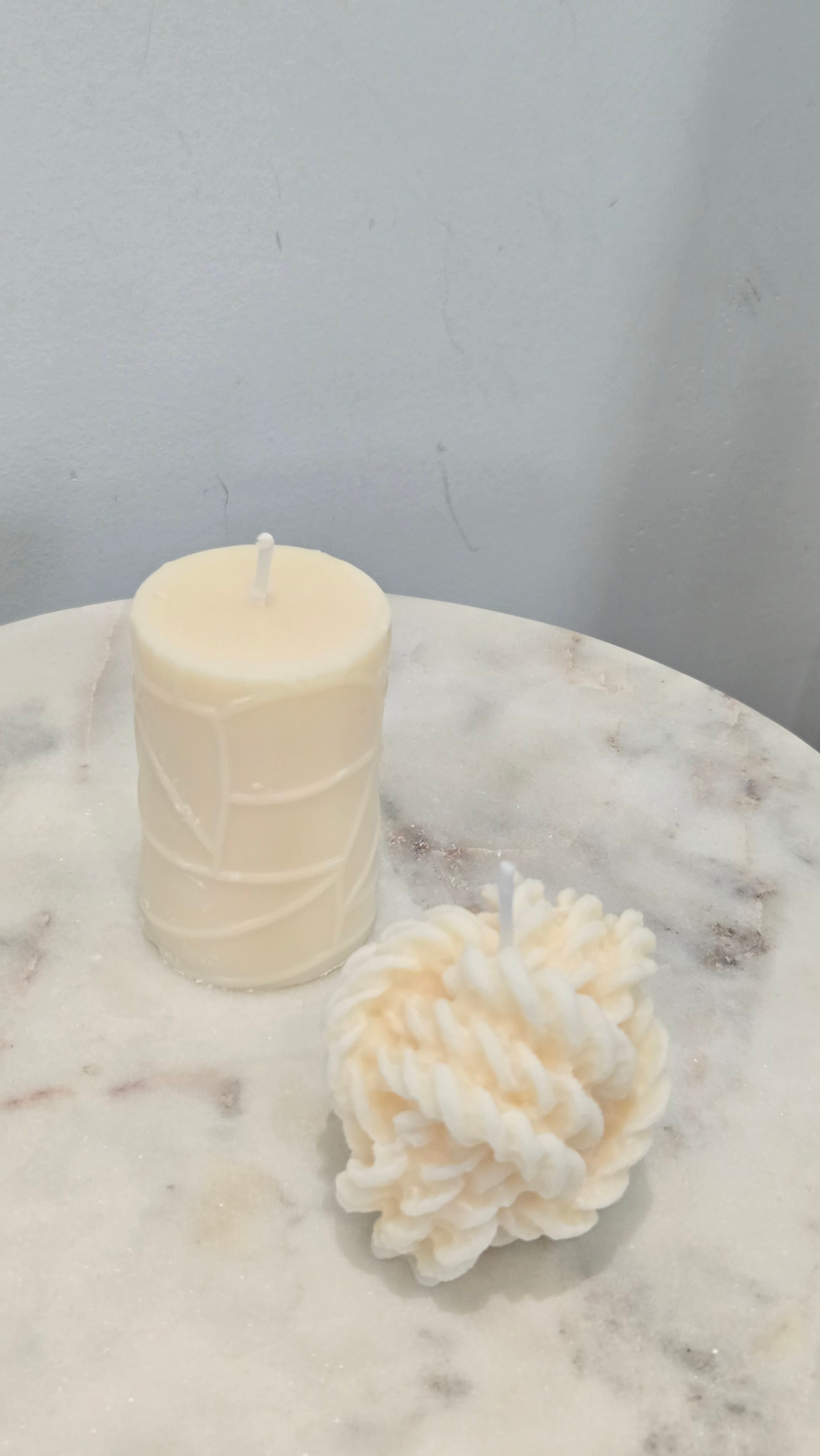White Candles Set