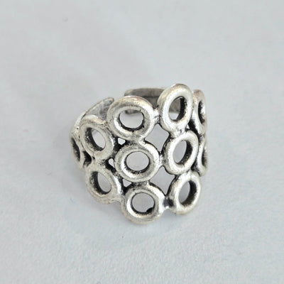 Silver Circles Ring