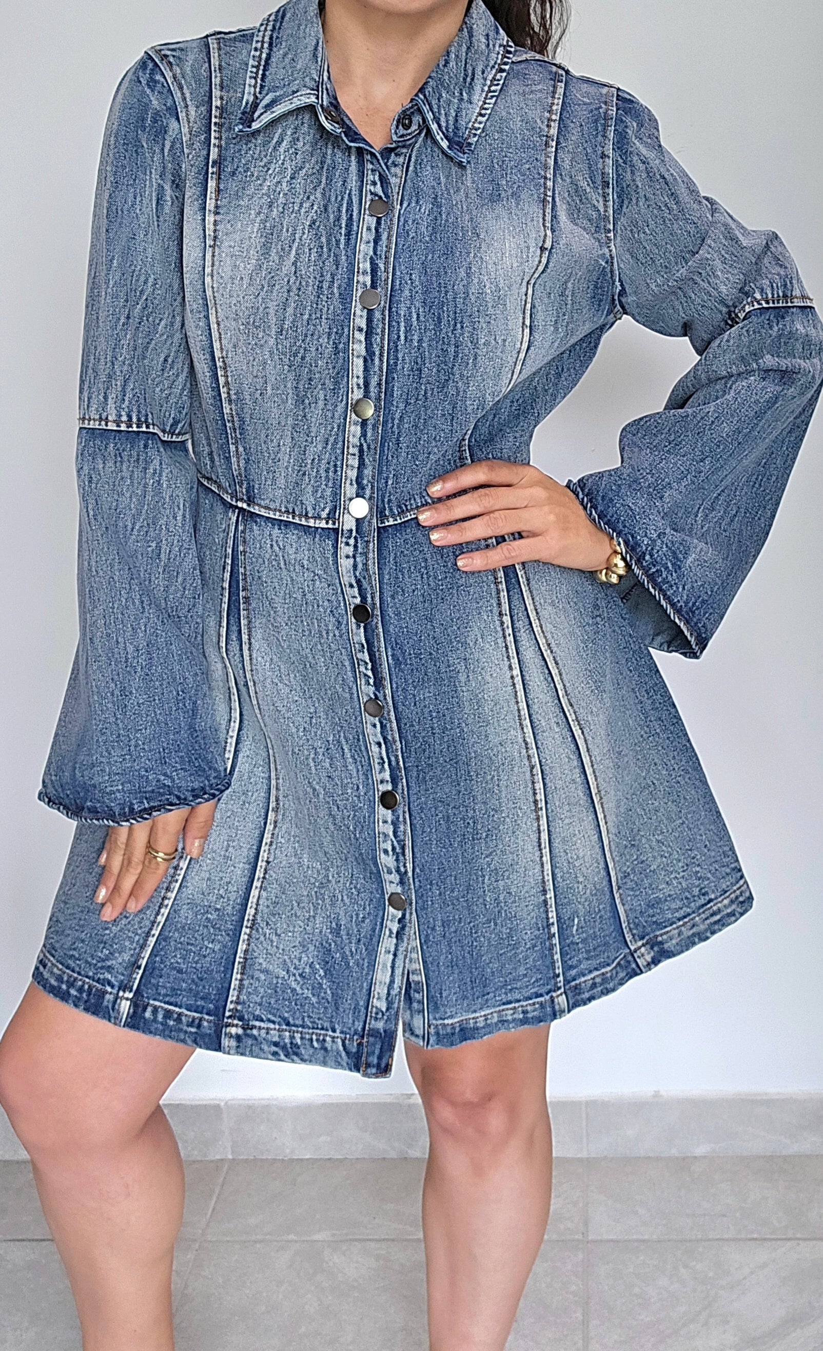 TCEC Denim Dress