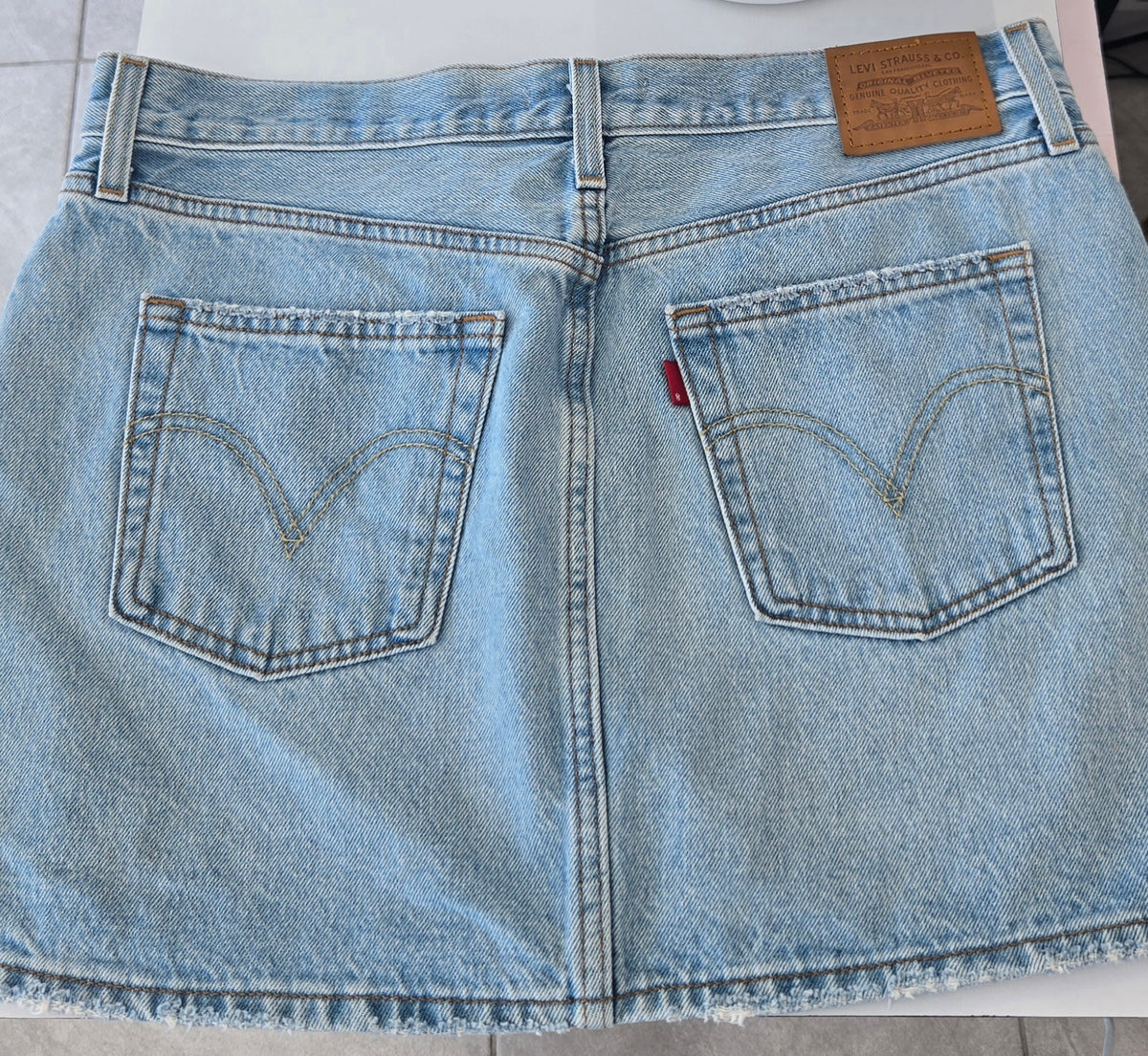 Icon Jean Skirt