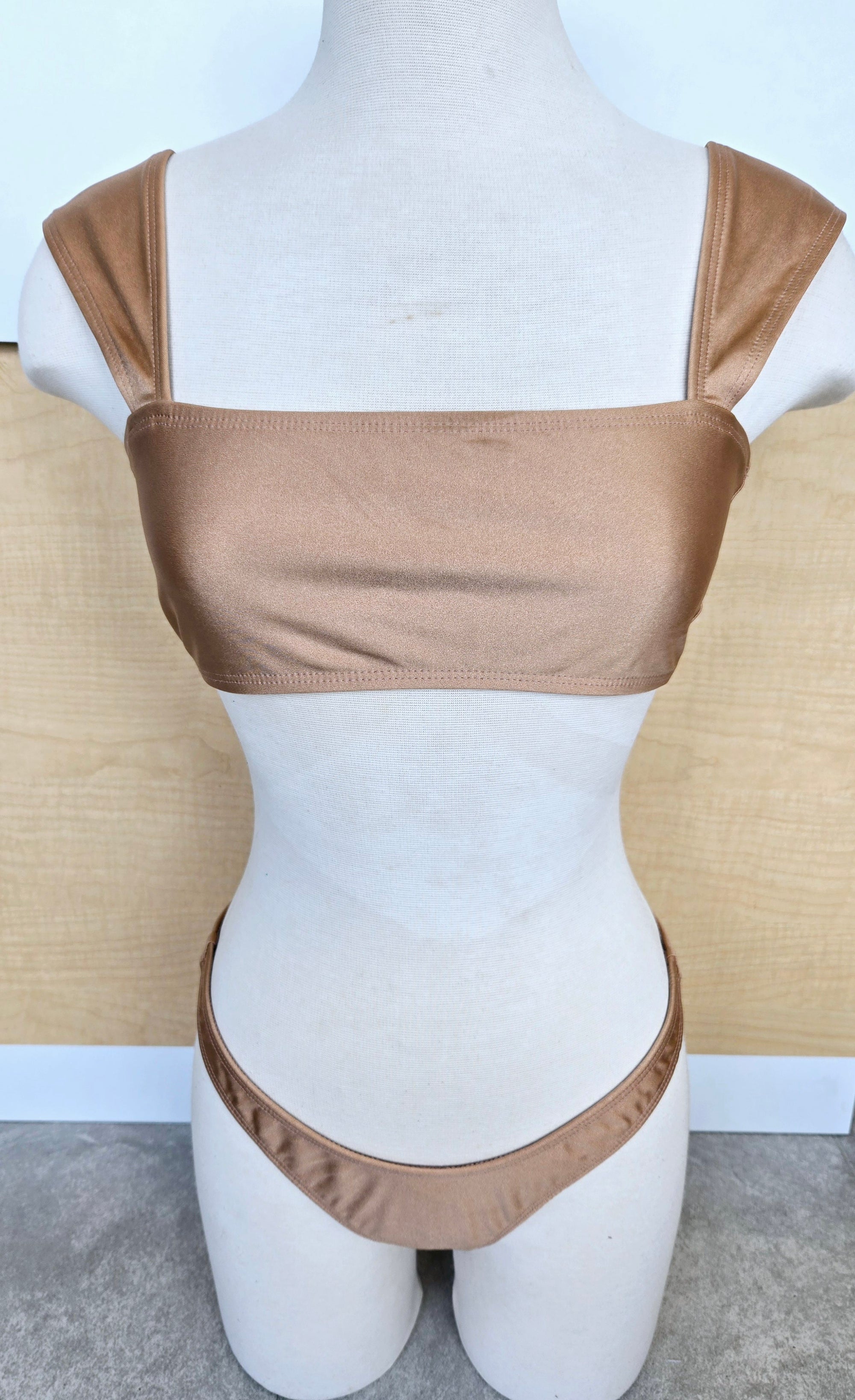 Rose Gold Bathing Suit
