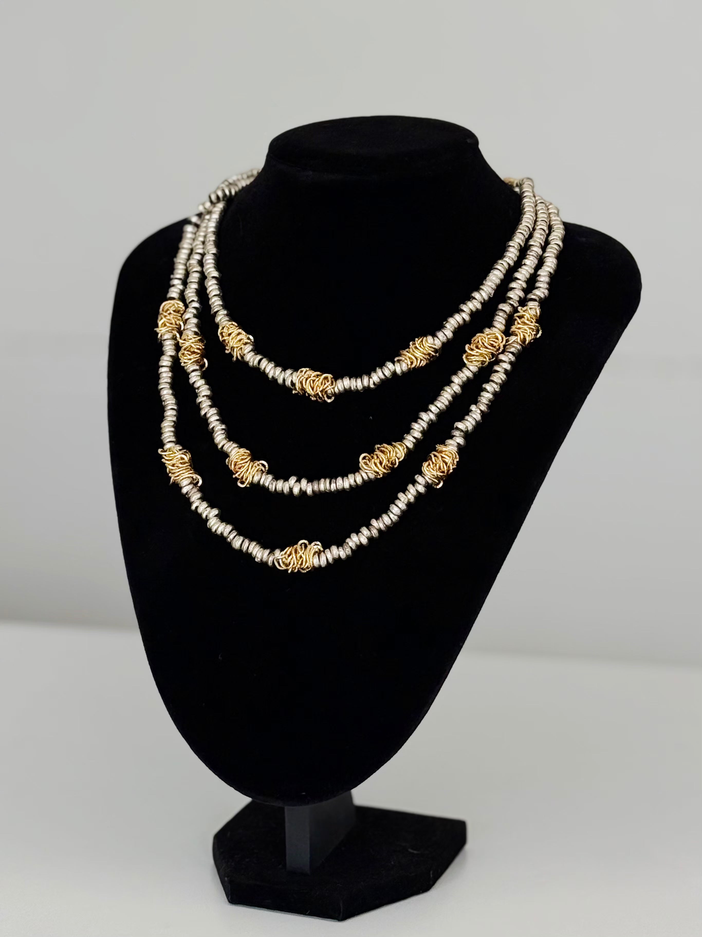 Silver & Gold Harmony Necklace