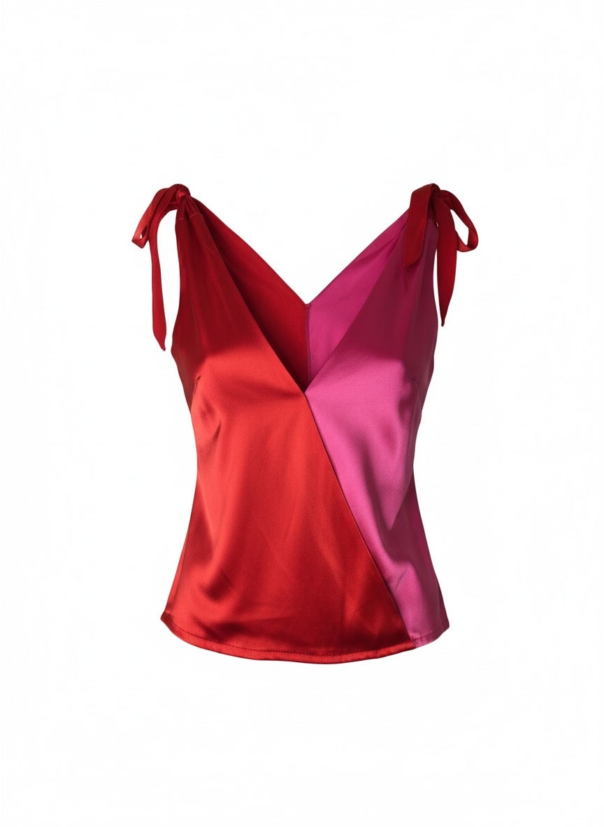 Anna- Kaci Pink & Red Top