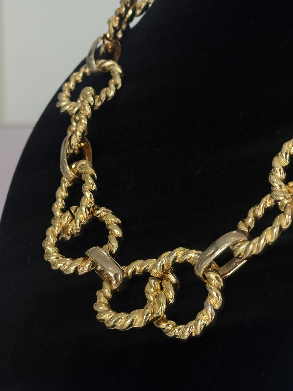 Metallic Gold Necklace