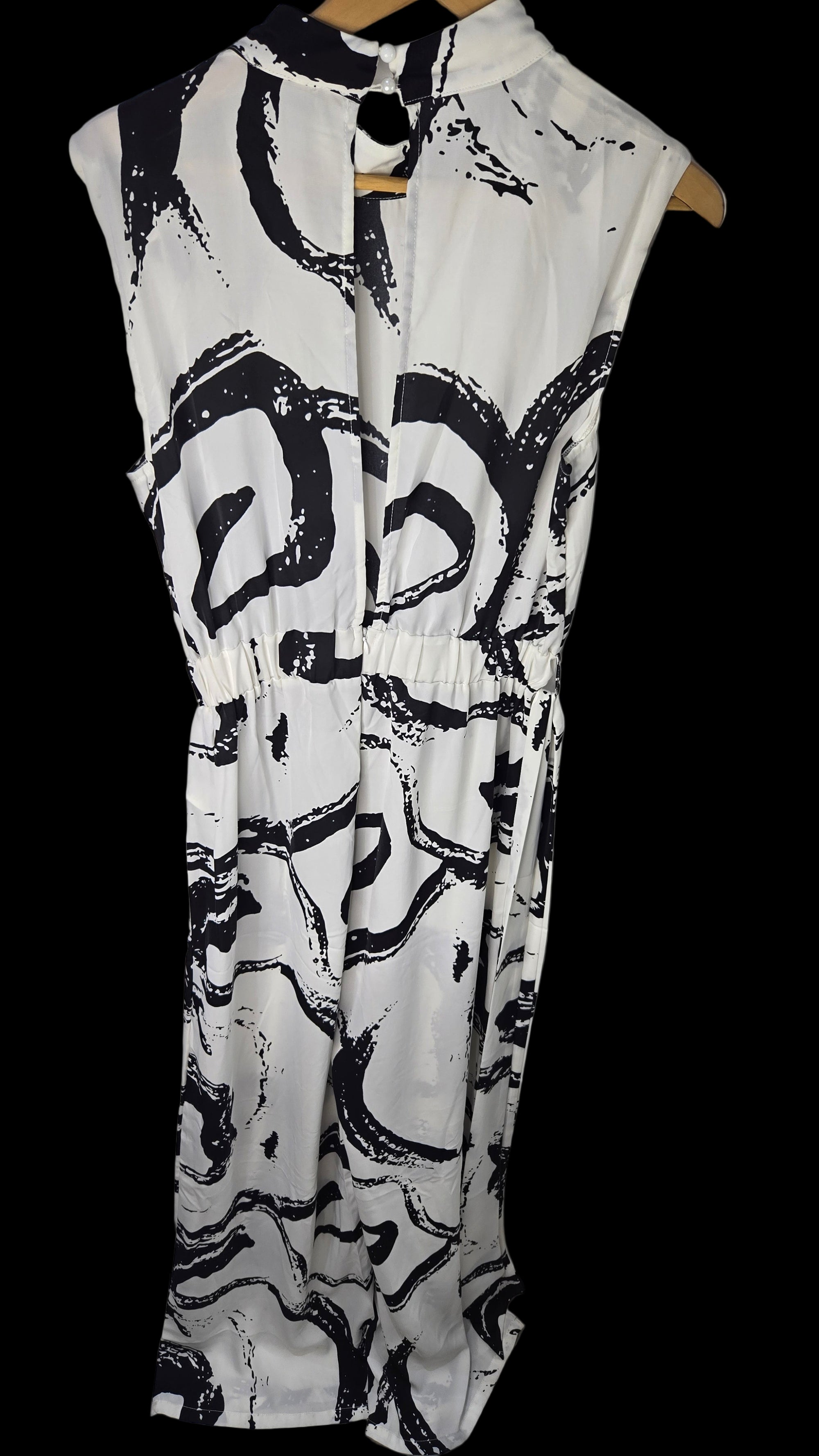 Valentine Black & White Jumpsuit