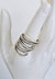 Abstract Silver Ring