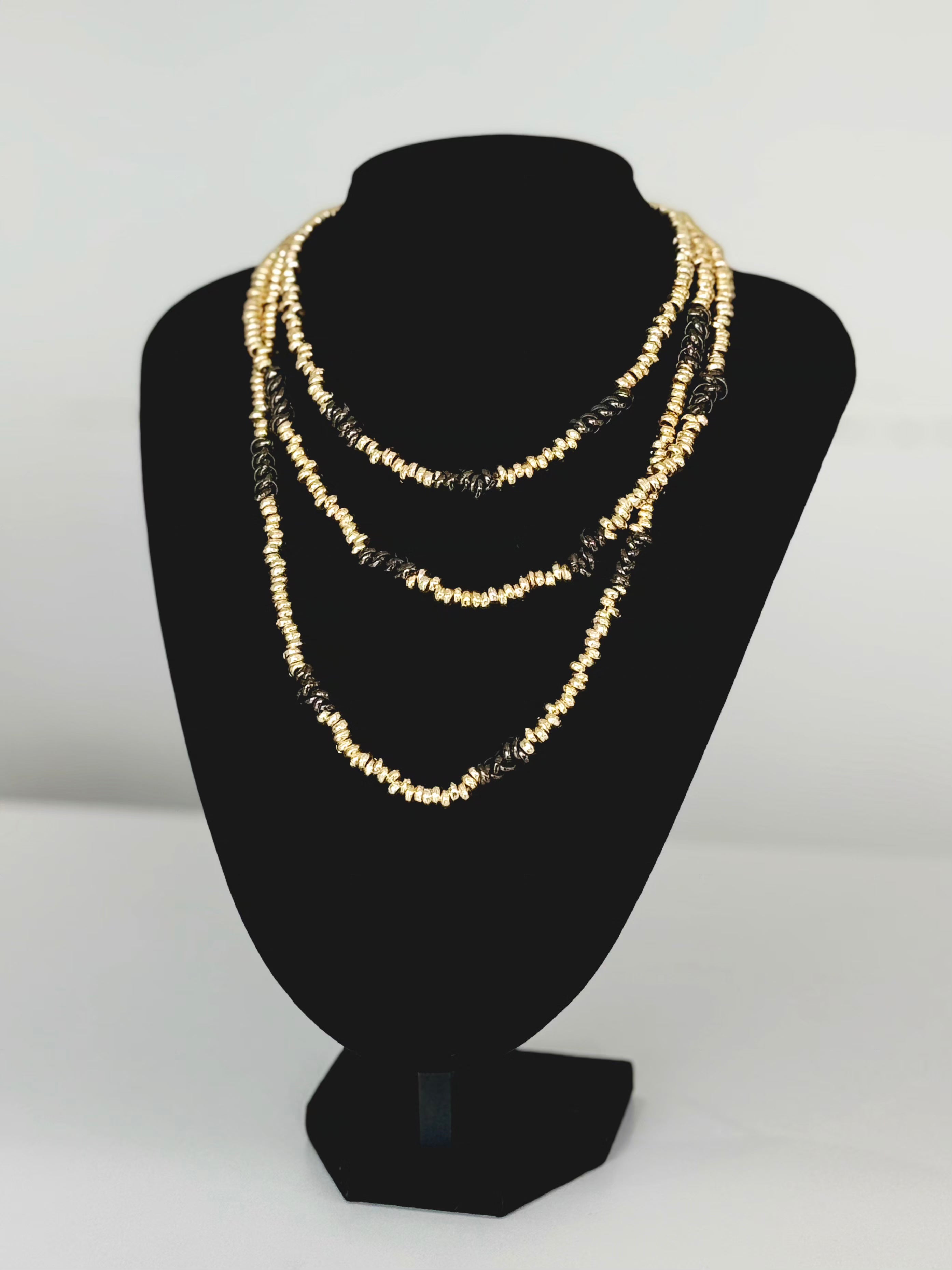 Midnight Gold Necklace