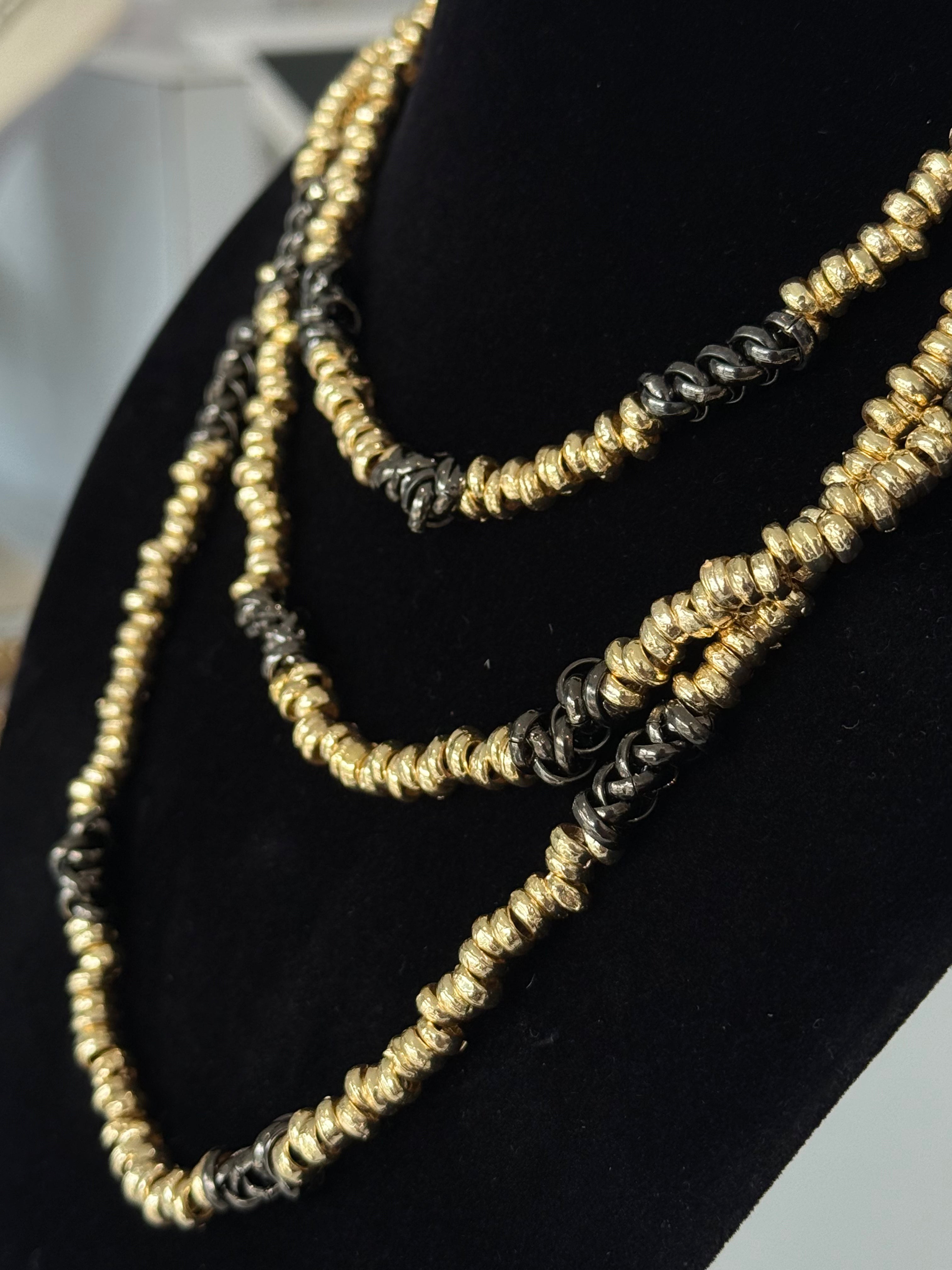 Midnight Gold Necklace