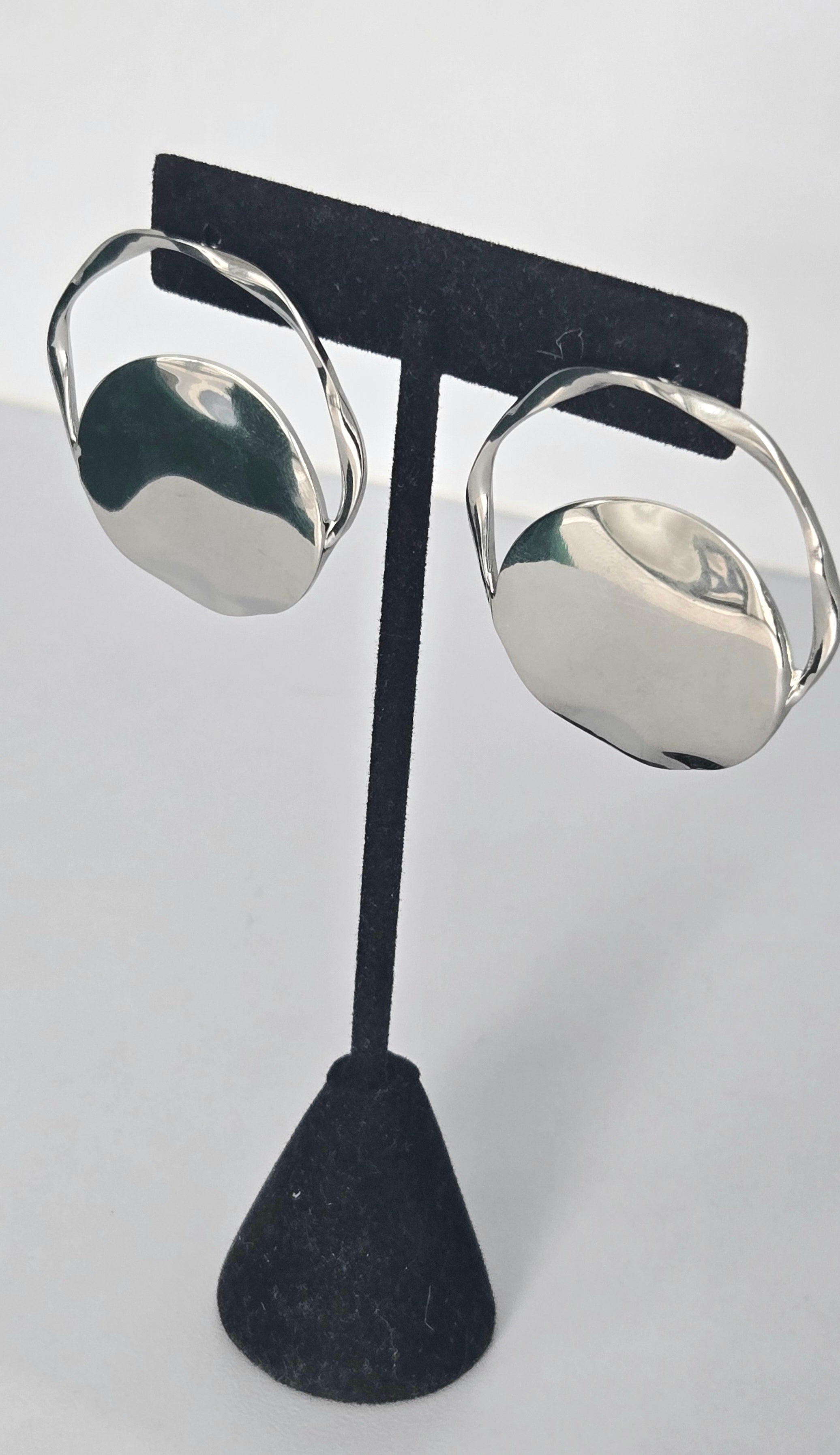 Silver Circles Earrings