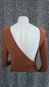 Terracota Glitter Dress
