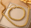 Gold Chain Set