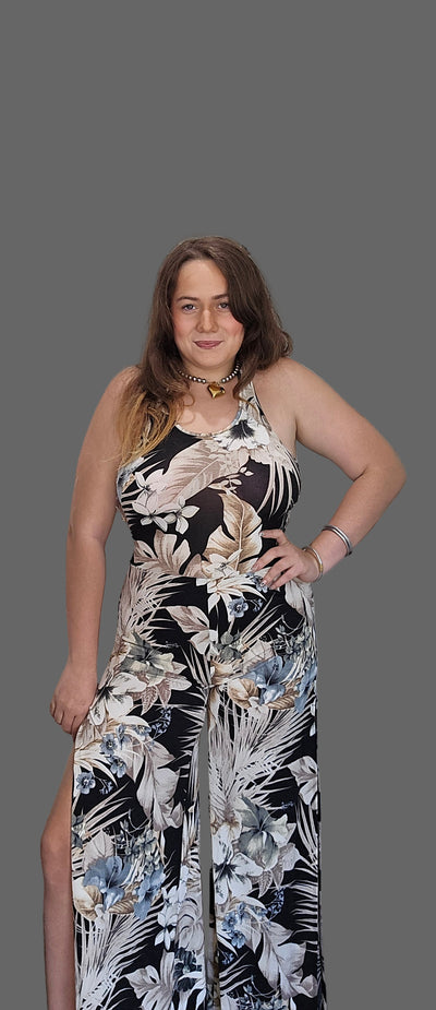 Timing Print Jumpsuit