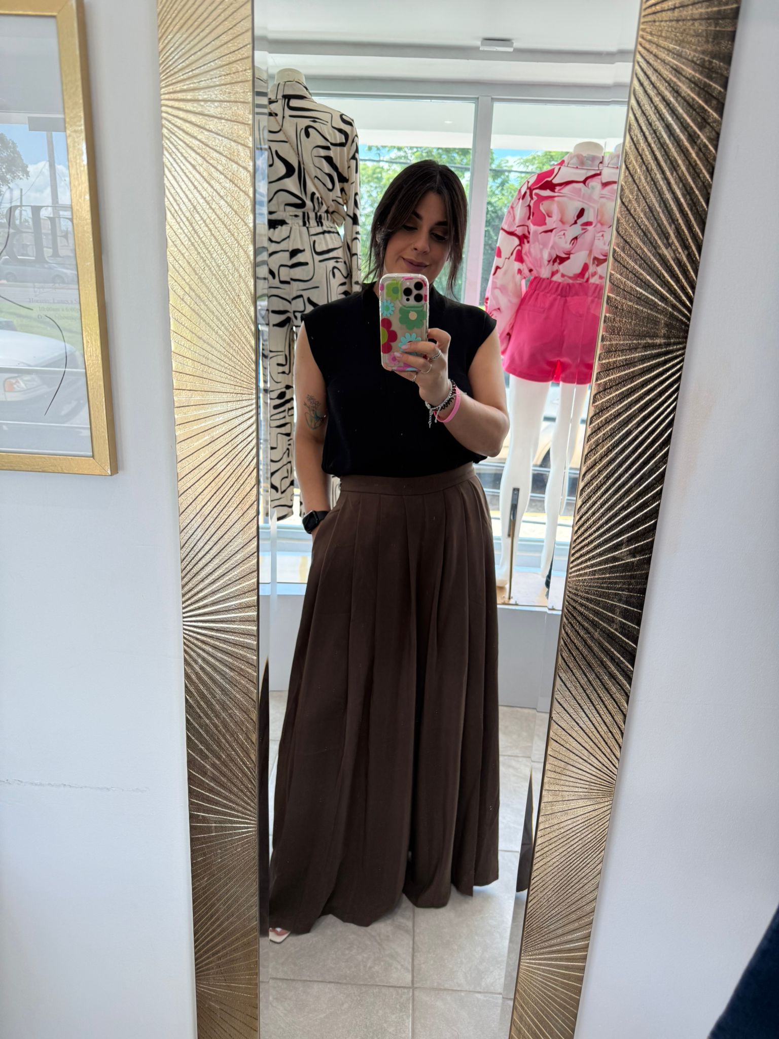 Mulla Brown Palazzo Pants