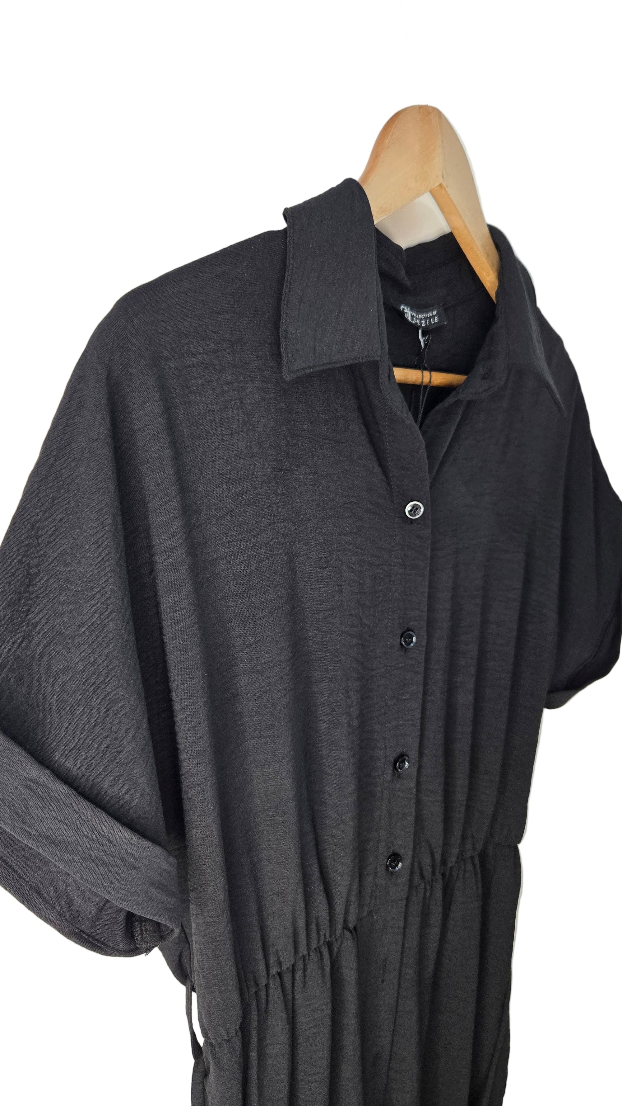 Cezele Black Jumpsuit