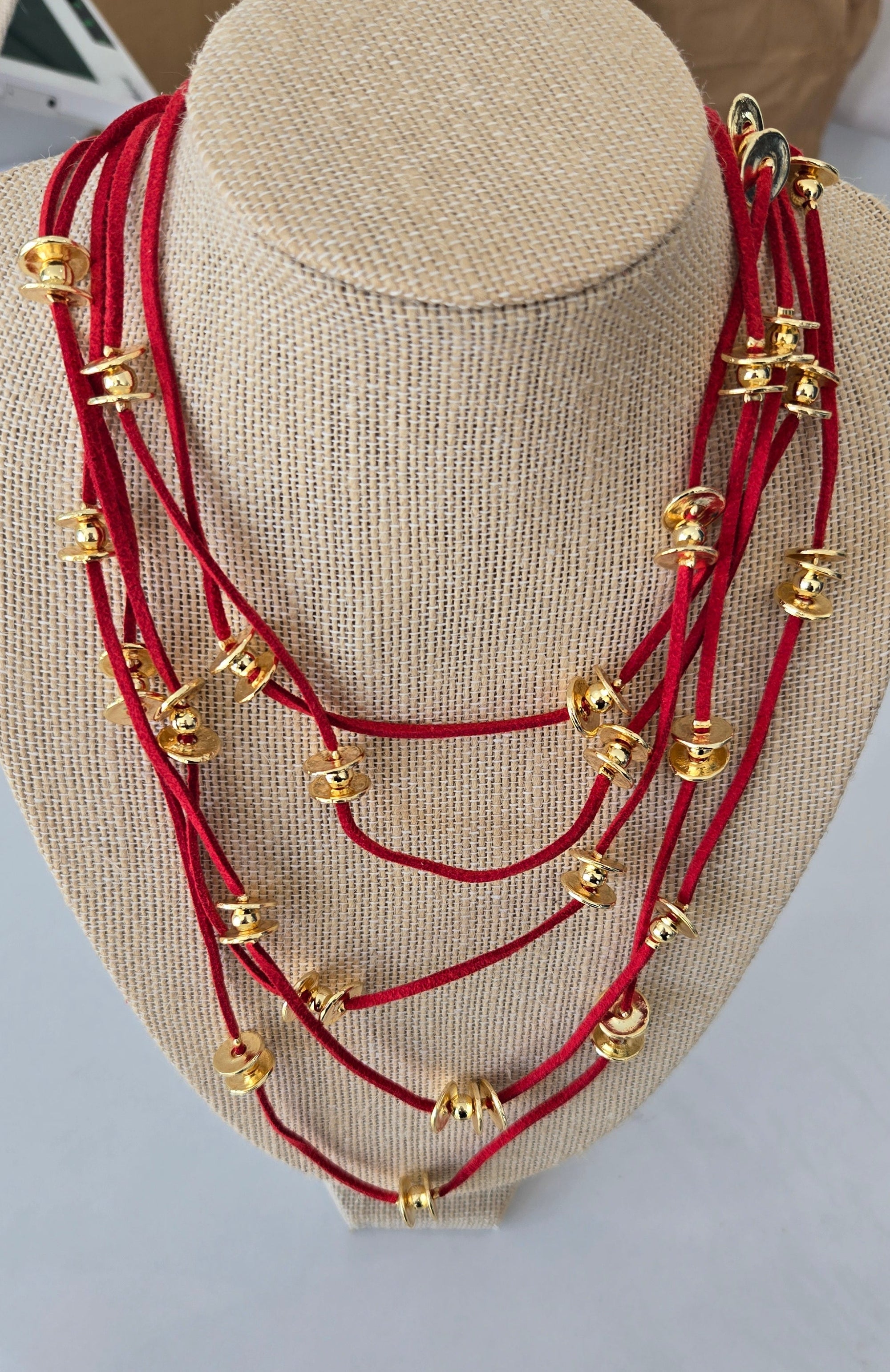 Golden Flame Necklace