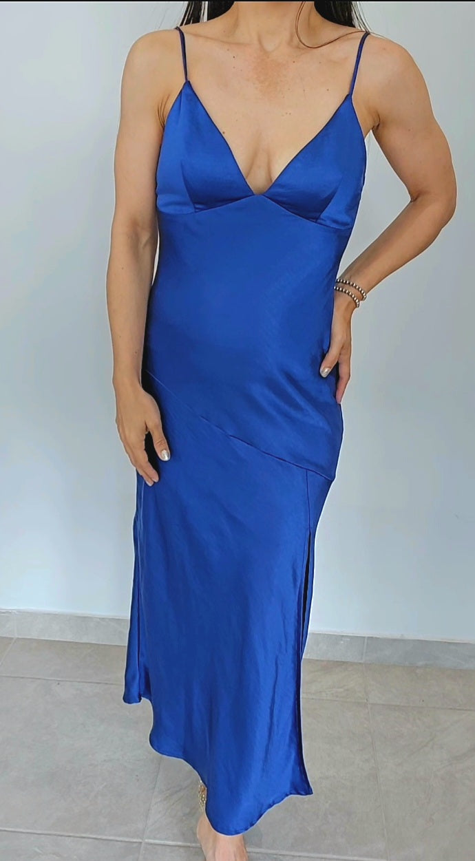 Royal Blue Maxi Dress