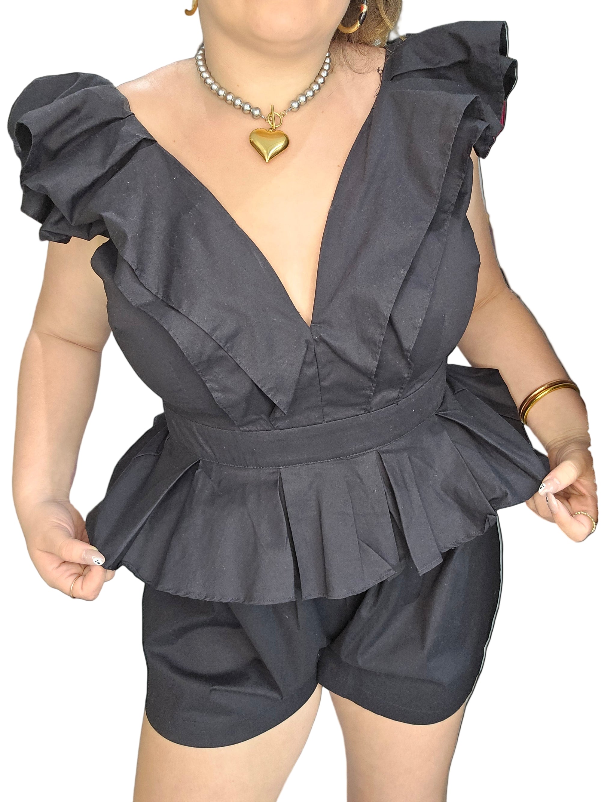 Do Be Black Romper