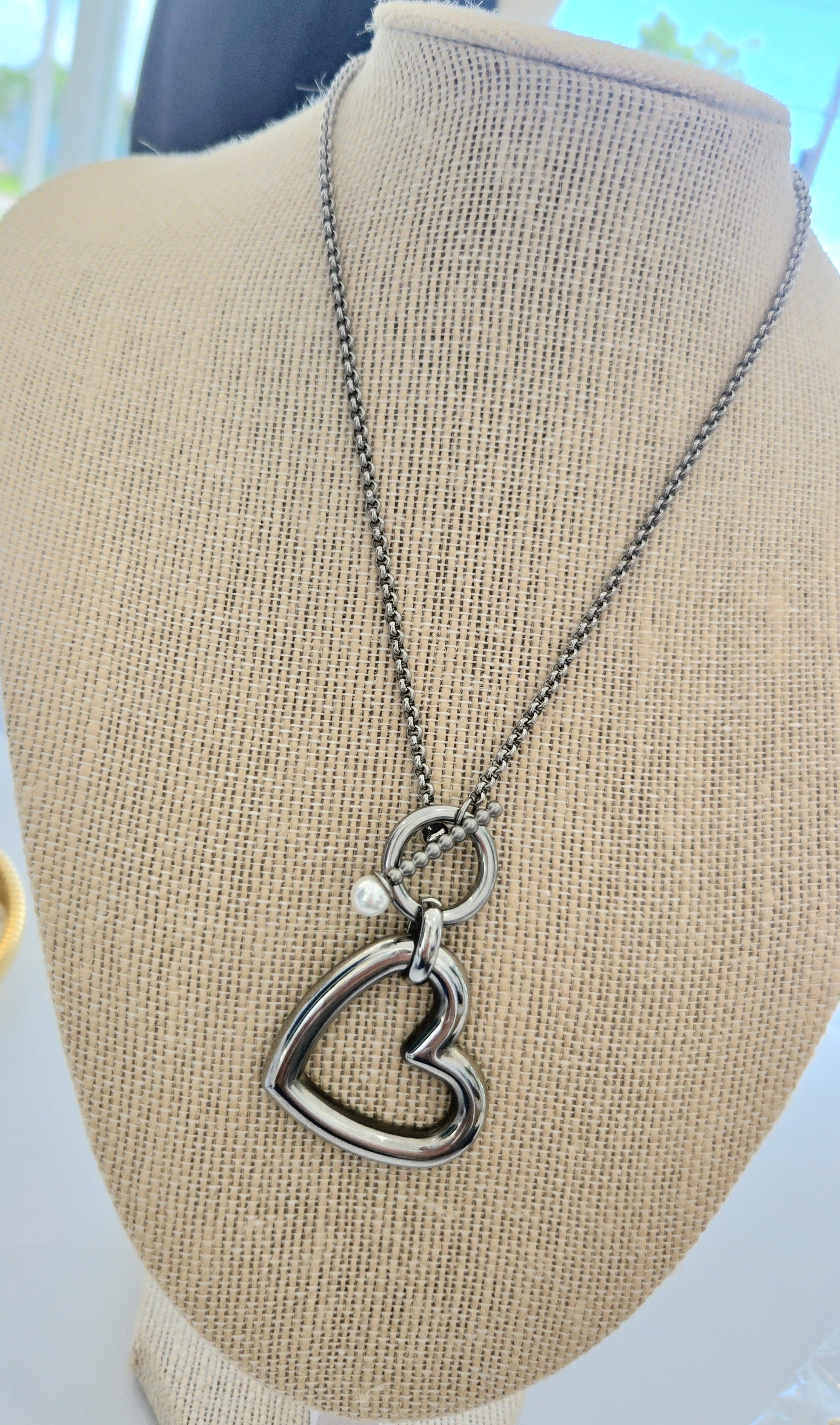 Silver Heart Necklace