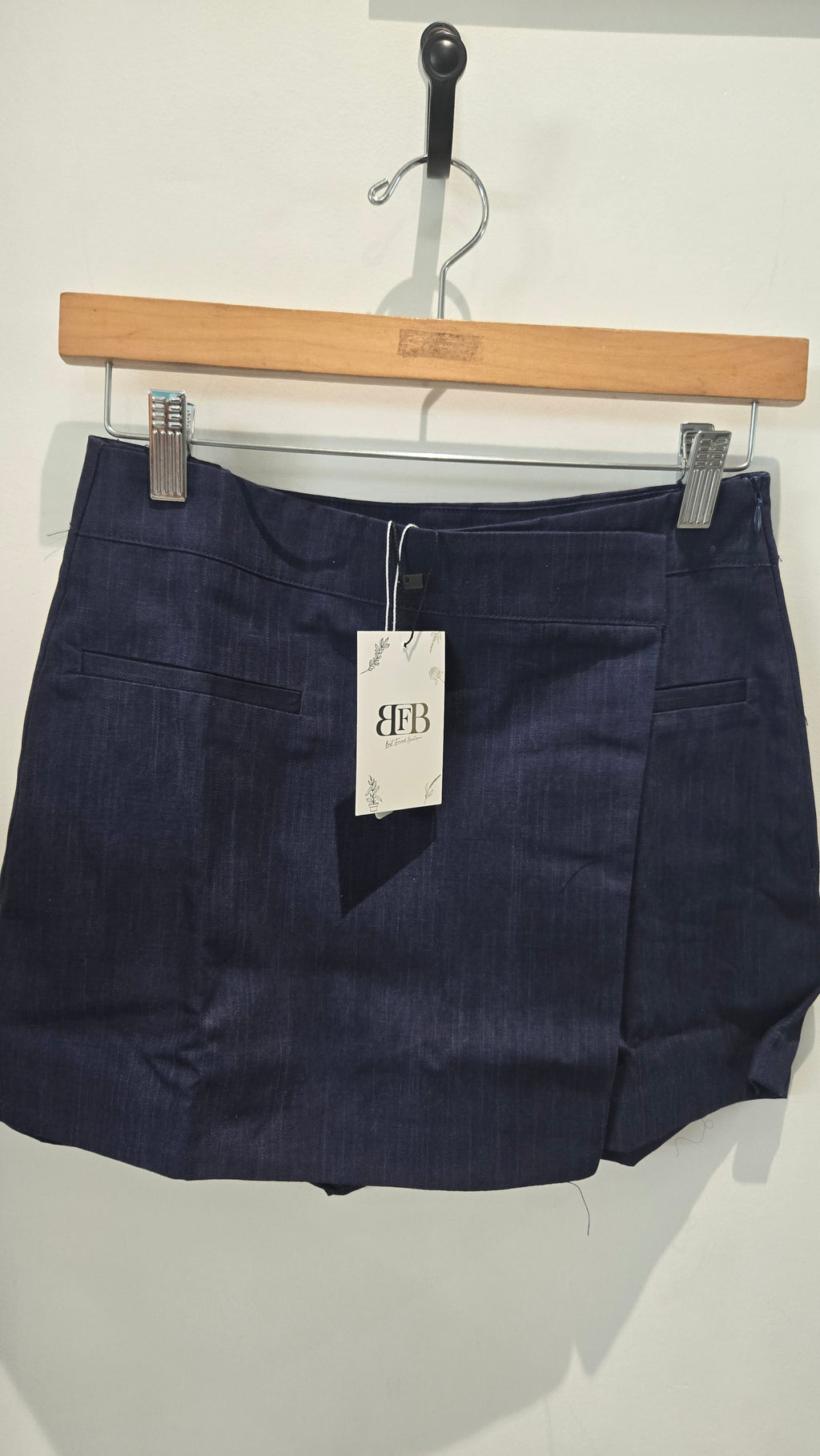 Glam Denim Skort
