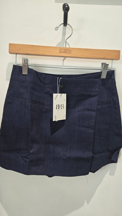 Glam Denim Skort
