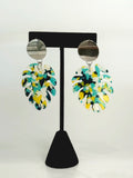 Multicolor Leaves Earrings